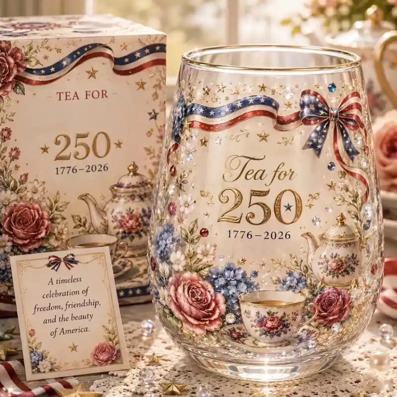 Limited Edition USA 250th Anniversary Commemorative Glass Collection